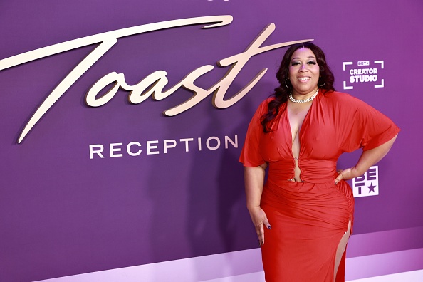 Summer Grays at the BET Creator Studio Toast Reception